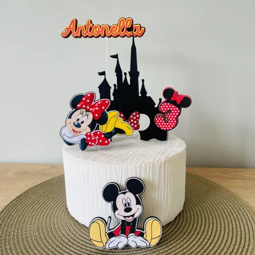Decoração de festa Minnie — Festaria