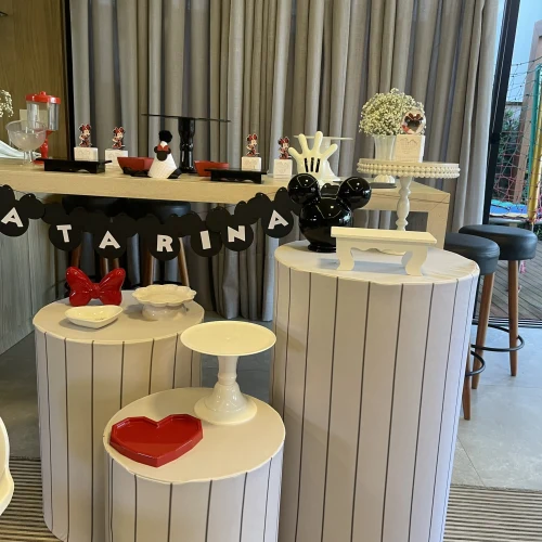 Decoração de festa Minnie — Festaria