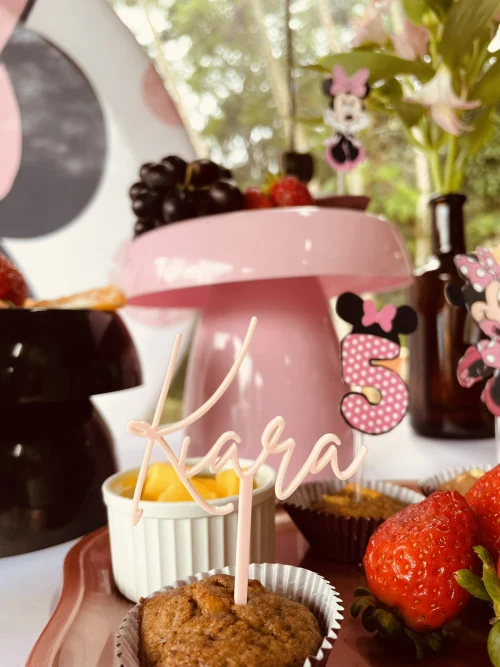 Decoração de festa Minnie — Festaria