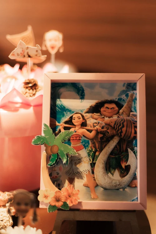 Decoração de festa Moana — Festaria