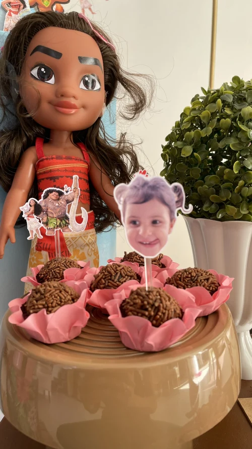 Decoração de festa Moana — Festaria