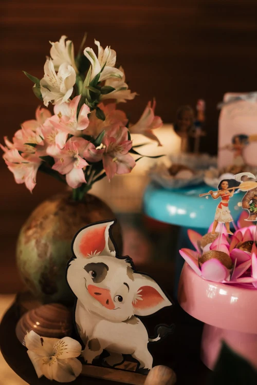 Decoração de festa Moana — Festaria