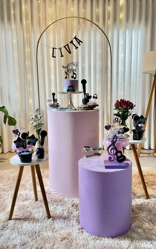 Decoração de festa Música — Festaria
