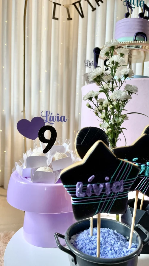Decoração de festa Música — Festaria