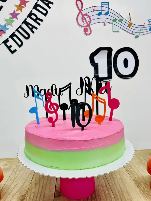 Decoração de festa Música — Festaria