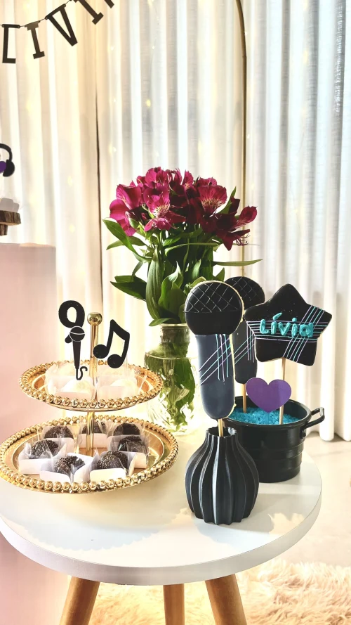 Decoração de festa Música — Festaria