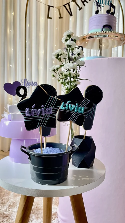 Decoração de festa Música — Festaria