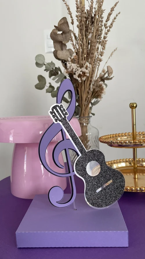 Decoração de festa Música — Festaria