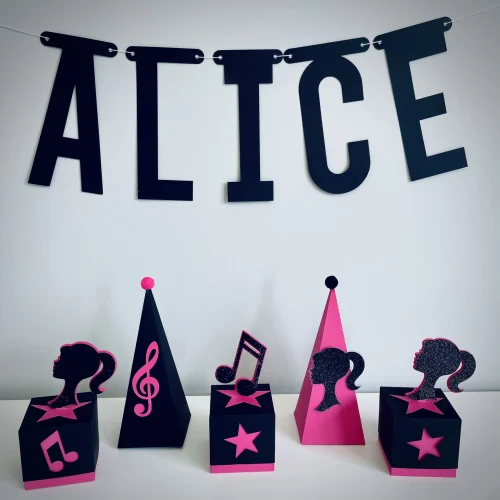 Decoração de festa Música — Festaria