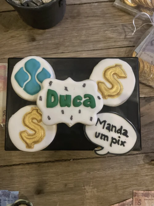 Decoração de festa Pix — Festaria