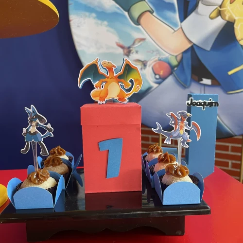 Decoração de festa Pokemon — Festaria