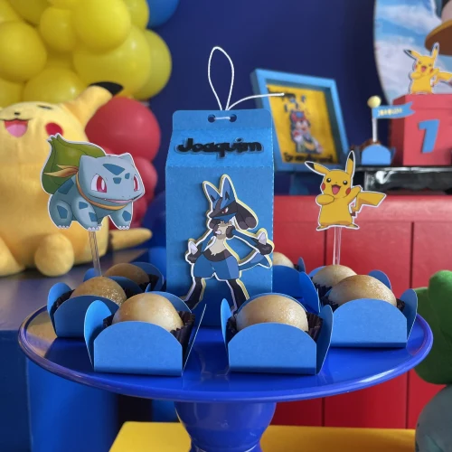 Decoração de festa Pokemon — Festaria
