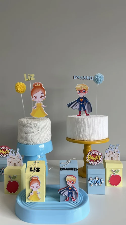 Decoração de festa Princesas — Festaria