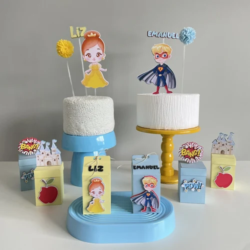 Decoração de festa Princesas — Festaria