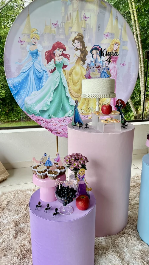 Decoração de festa Princesas — Festaria