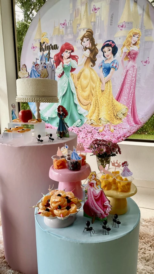 Decoração de festa Princesas — Festaria