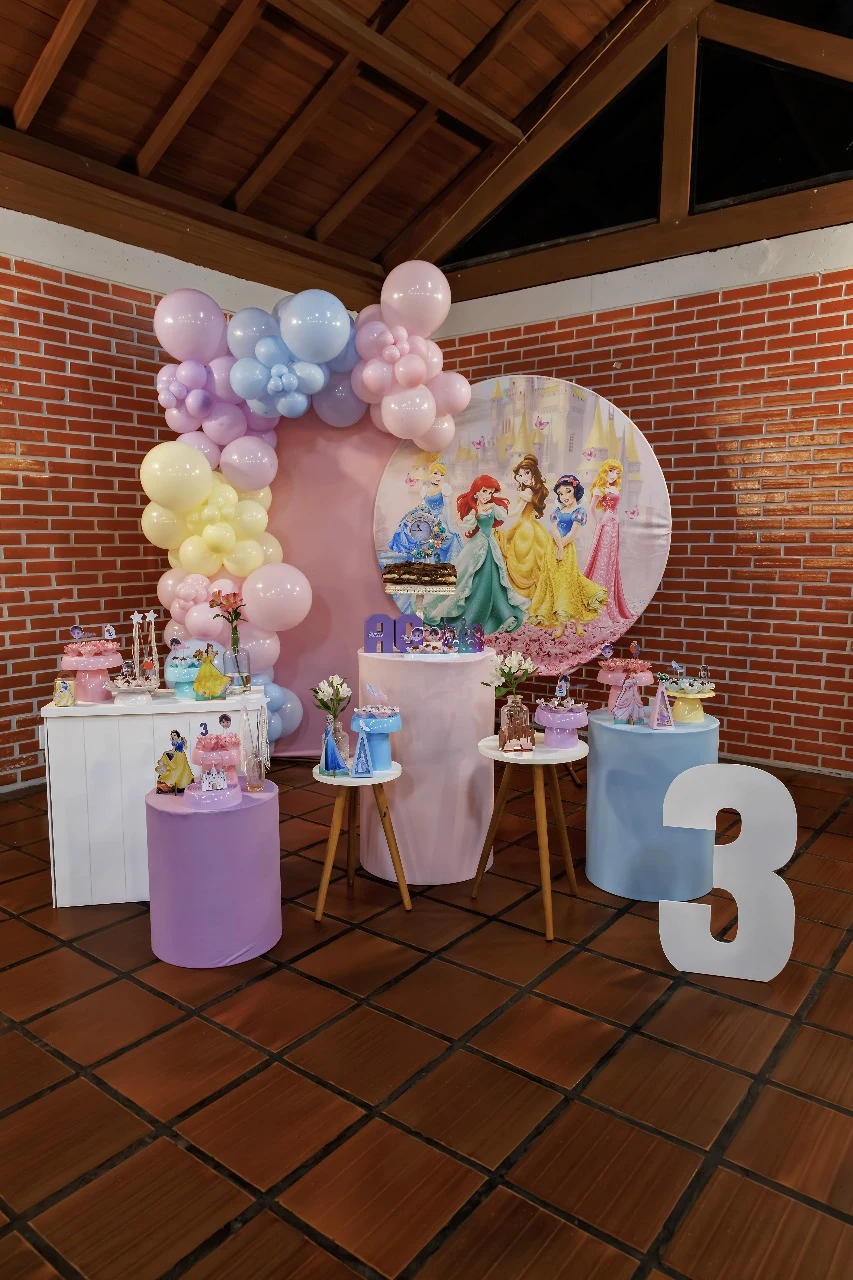 Decoração de festa Princesas — Festaria