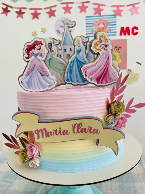 Decoração de festa Princesas — Festaria