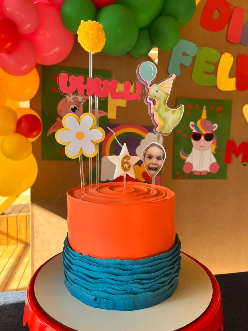 Decoração de festa Smile / dia feliz — Festaria