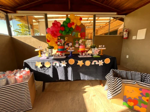 Decoração de festa Smile / dia feliz — Festaria