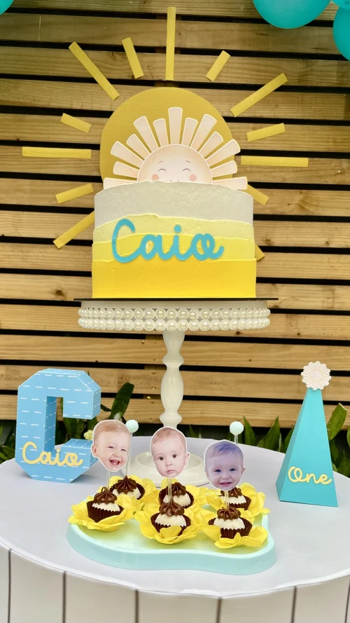 Decoração de festa Sol — Festaria