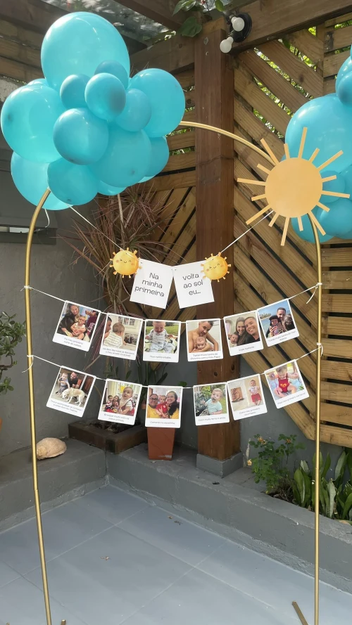 Decoração de festa Sol — Festaria