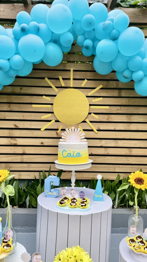 Decoração de festa Sol — Festaria