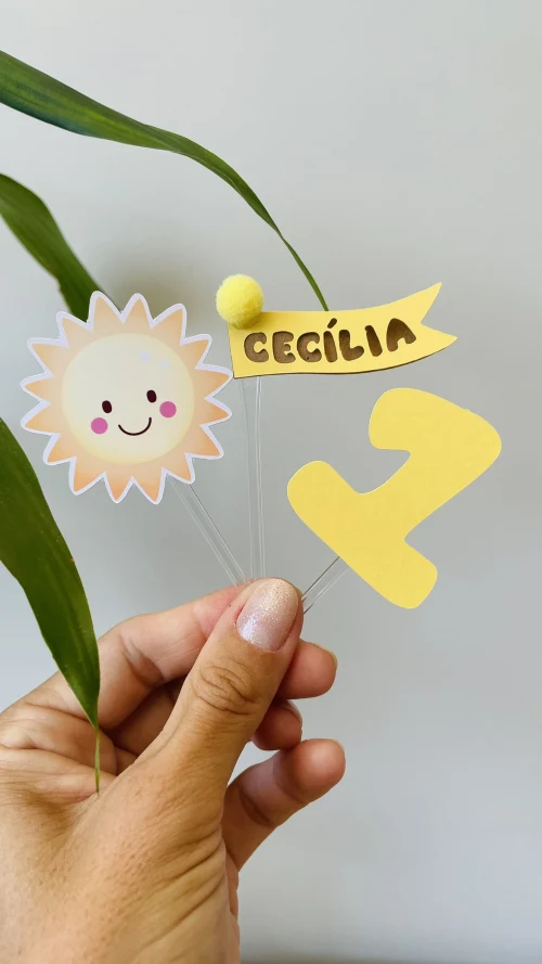 Decoração de festa Sol — Festaria