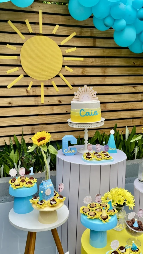 Decoração de festa Sol — Festaria