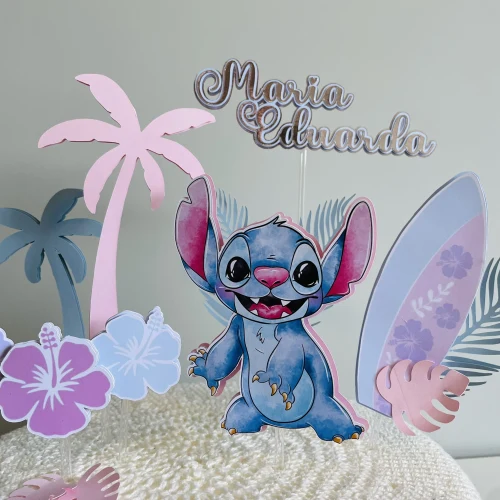 Decoração de festa Stitch — Festaria