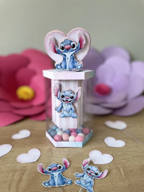 Decoração de festa Stitch — Festaria