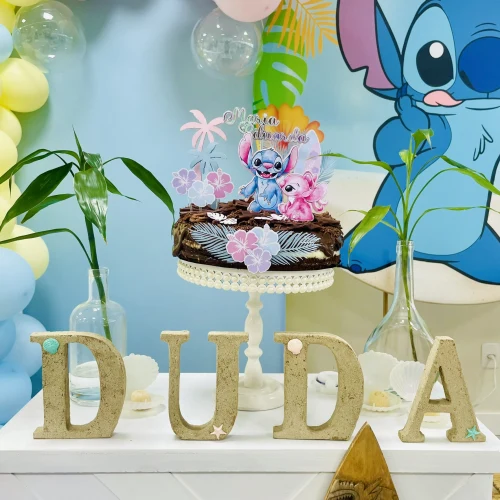 Decoração de festa Stitch — Festaria