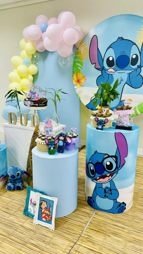 Decoração de festa Stitch — Festaria