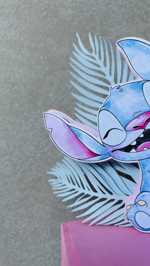 Decoração de festa Stitch — Festaria