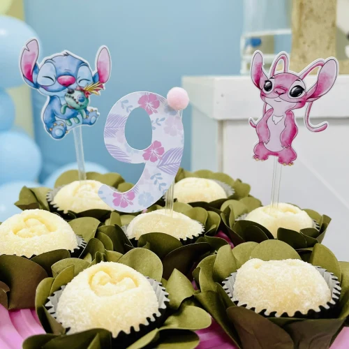 Decoração de festa Stitch — Festaria