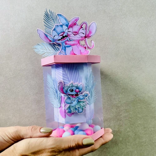 Decoração de festa Stitch — Festaria