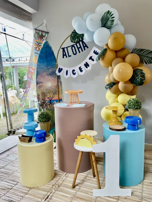 Decoração de festa Surf — Festaria