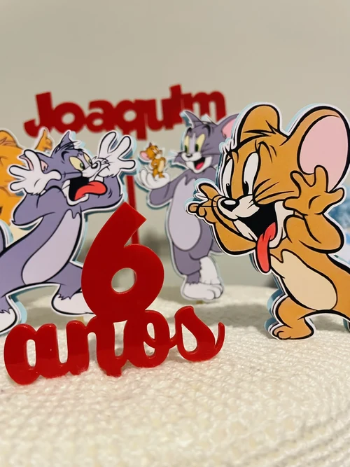 Decoração de festa Tom e Jerry — Festaria