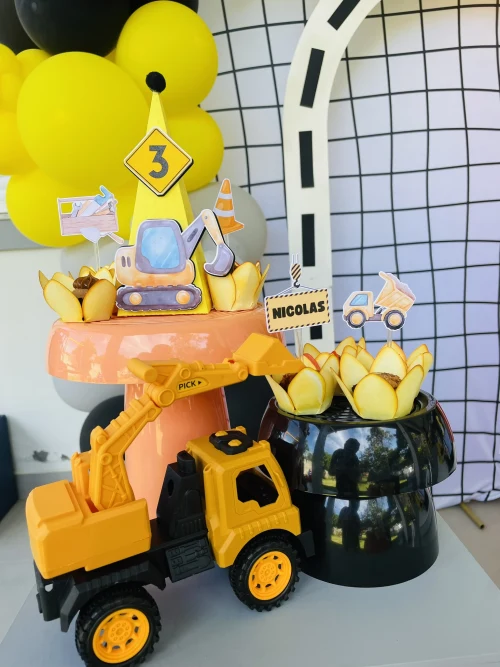Decoração de festa Trator — Festaria