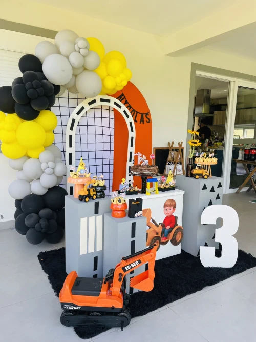 Decoração de festa Trator — Festaria