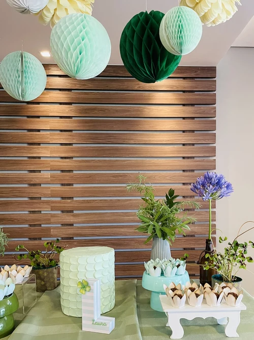 Decoração de festa Trevo — Festaria