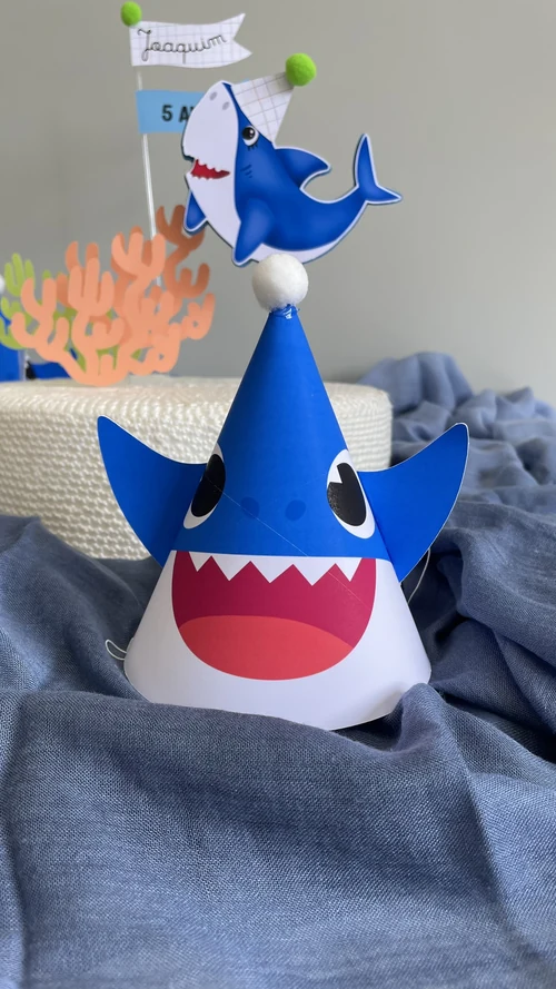 Decoração de festa Tubarões — Festaria