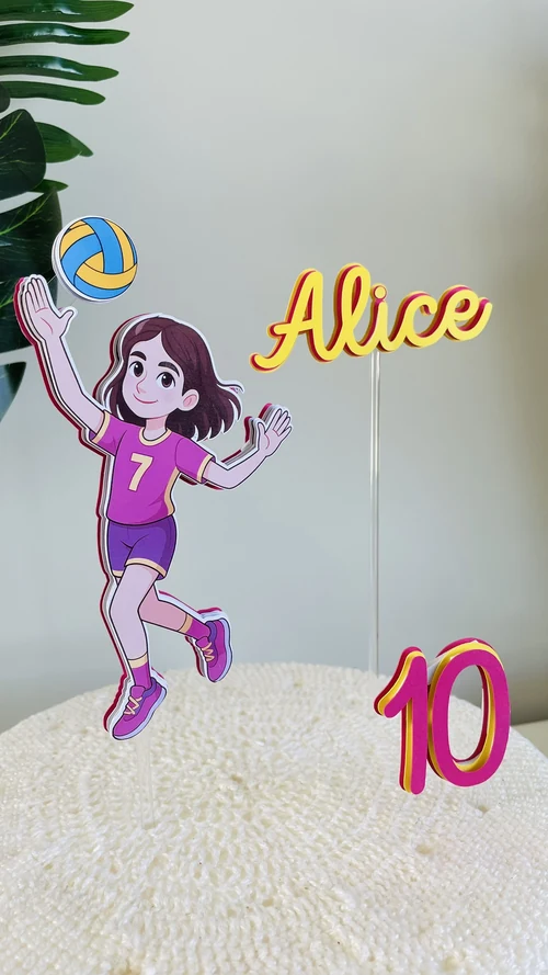 Decoração de festa Vôlei — Festaria